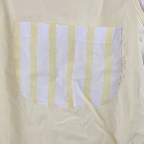 Vintage Woolworths Pata Cake Infant Coverall Outfit 18M Yellow Polka Dot Shirt - Picture 4 of 10